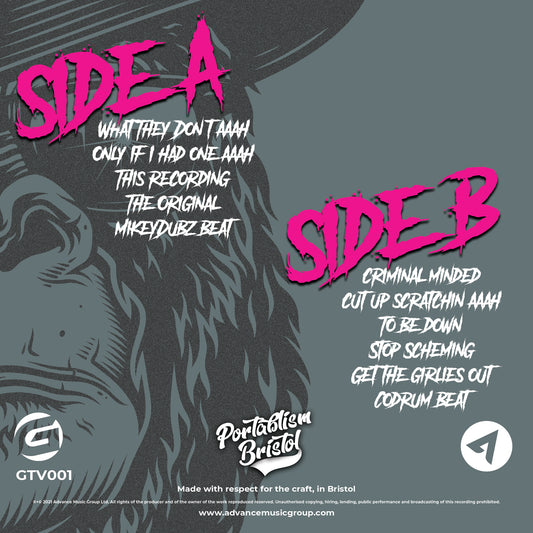 Portablism Bristol presents Monkey Bizniz 7" Scratch Tool